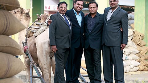 From left: Suresh Goyal, Amith Agarwal, Amit Khandelwal, and Amit Mundawala.