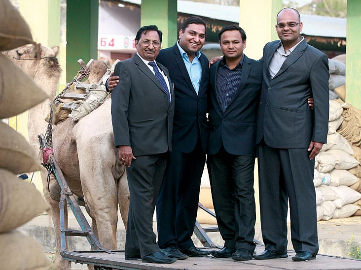 From left: Suresh Goyal, Amith Agarwal, Amit Khandelwal, and Amit Mundawala.