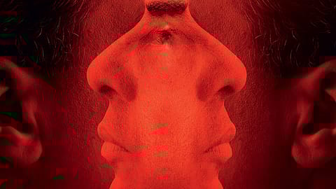 Ronnie Screwvala in this adaptation of a Dev D poster. The movie, produced by UTV, was a new-generation take on the literary classic, Devdas.