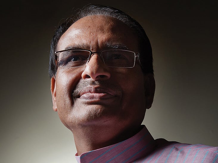 Shivraj Singh Choudhan, chief minister of Madhya Pradesh.