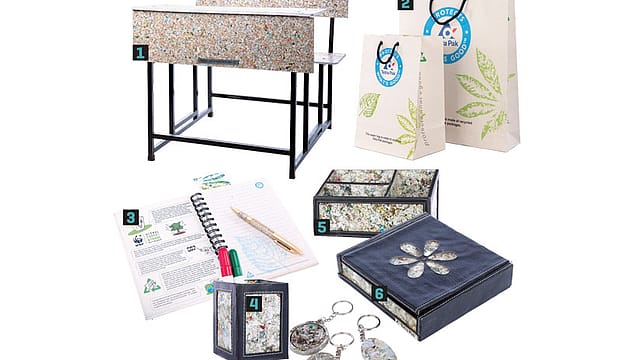 Of juice packs and desks Of juice packs and desks