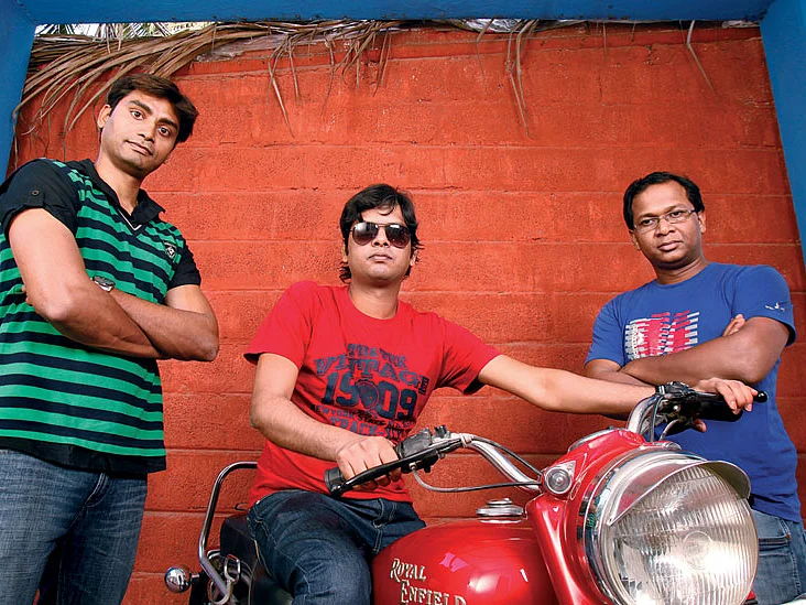 FROM LEFT: Kunal Prasad, 30, Chief operating officer and co-founder, CropIn. Krishna Kumar, 31 Chief executive officer and co-founder, CropIn. Chittaranjan Jena, 38 Chief technology officer, CropIn