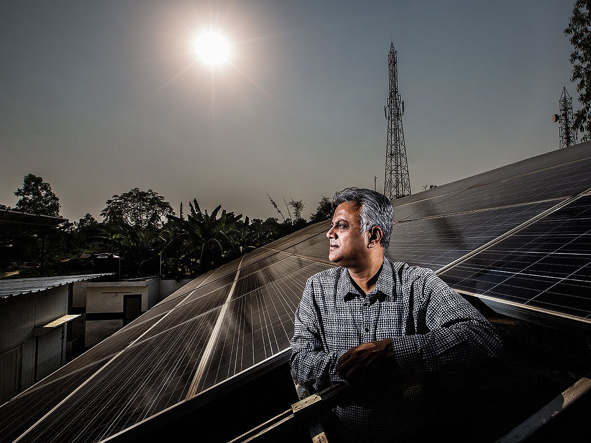 Rohit Chandra, co-founder of OMC Power, wants to model power supply in off-grid areas on the lines of prepaid mobile connections.