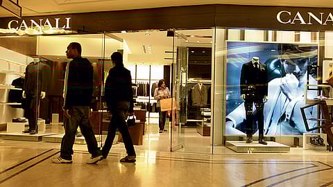 DLF Emporio, New Delhi, India’s only luxury mall, houses several international brands, including Canali.
