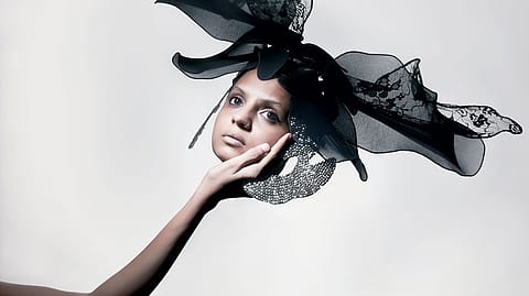 Shilpa Chavan dons her butterfly hat.