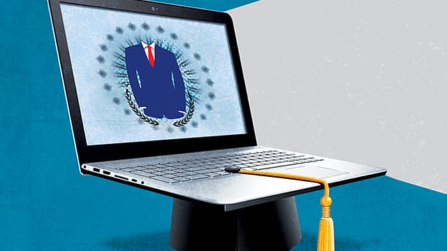 Going back to school online Going back to school online