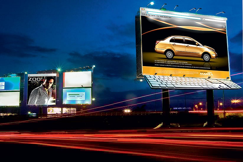 THE ‘BUY’-LANE: Digital media, which includes social media, currently accounts for just over 5% of the total advertising spend in the country.  