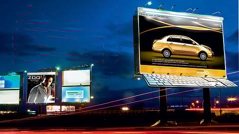 THE ‘BUY’-LANE: Digital media, which includes social media, currently accounts for just over 5% of the total advertising spend in the country.