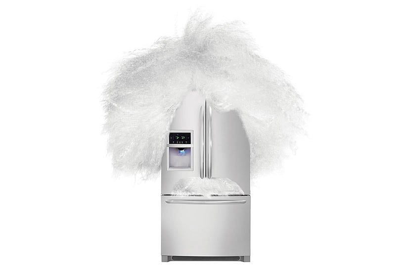 PLAY IT COOL: A fridge that displays the items it contains and suggests the menu.