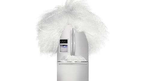 PLAY IT COOL: A fridge that displays the items it contains and suggests the menu.