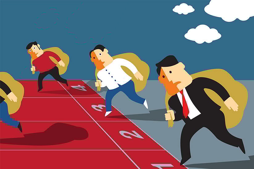 When fear overtakes greed