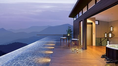 An artist’s impression of a shared area at Tata Housing’s Myst in Kasauli, Himachal Pradesh.