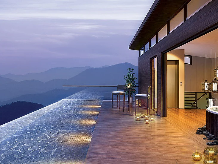 An artist’s impression of a shared area at Tata Housing’s Myst in Kasauli, Himachal Pradesh.