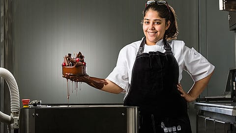 La Folie founder Sanjana Arora Patel is all for experimenting
with ingredients and flavours.