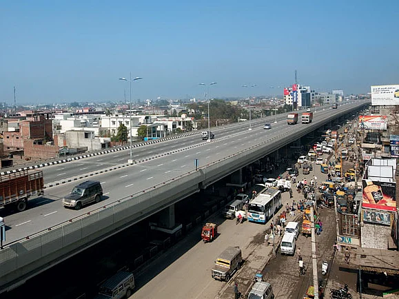 Road transport and highways said the government is constructing highways at a pace of 33.8 km per day.