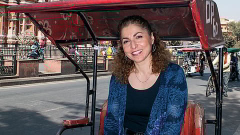 Anousheh Ansari isn’t just another tourist in Rajasthan.