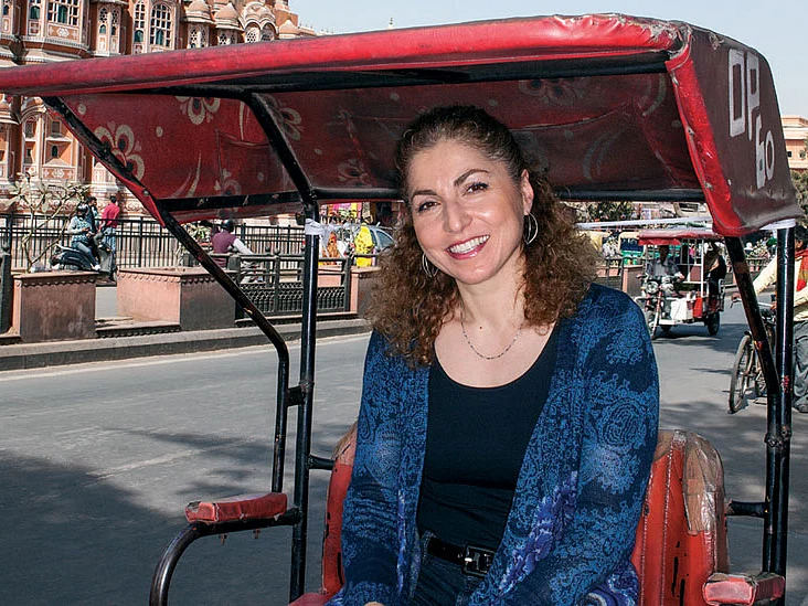 Anousheh Ansari isn’t just another tourist in Rajasthan.