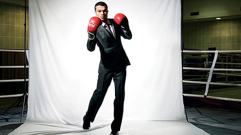 Vikas Yadav, Boxing: When he suffered a hairline fracture on his left hand, MCT funded the entire treatment.