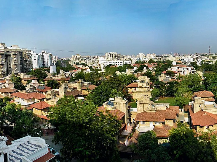 The Ahmedabad skyline is changing fast. The city is expected to have about 12,000 new residential units by 2012. 