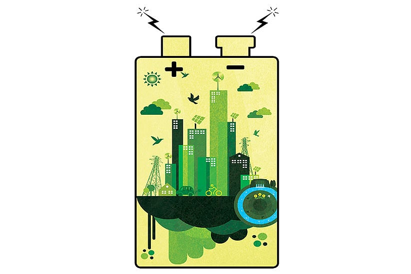 Lithium's positive charge