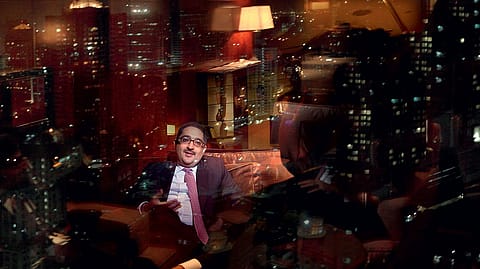 Rahul Chawla, 40 | managing director, Global Market Solutions, Credit Suisse india at a private lounge in the Four Seasons Hotel, Worli, Mumbai.