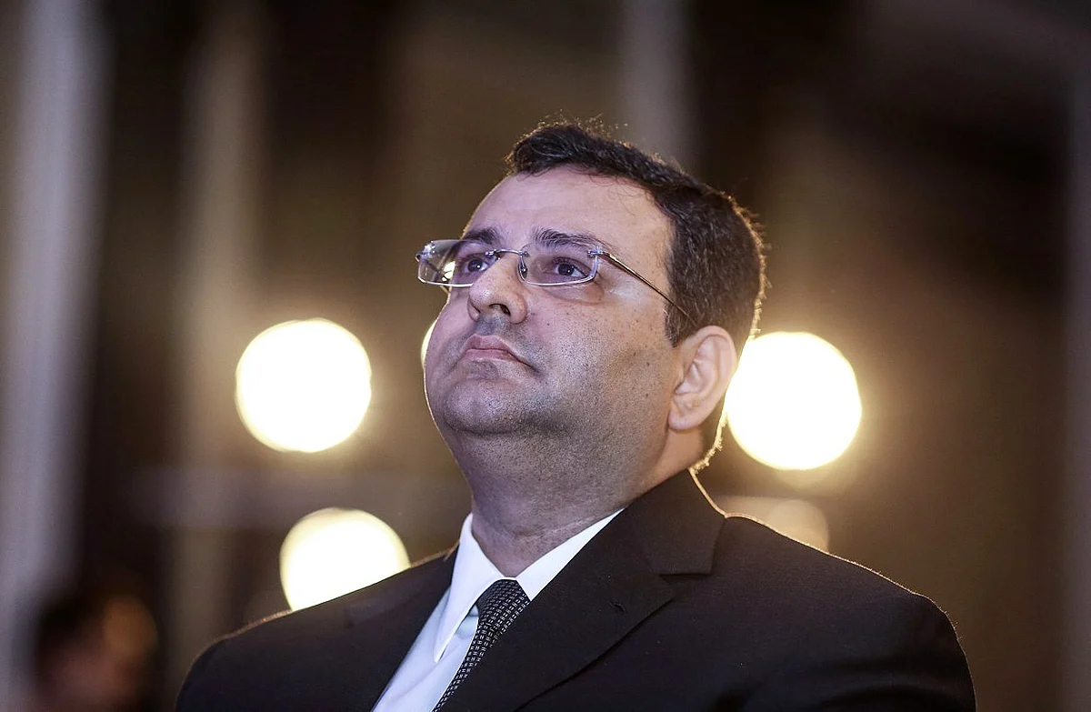Cyrus Mistry, chairman of Tata Group, attends the launch of India@75