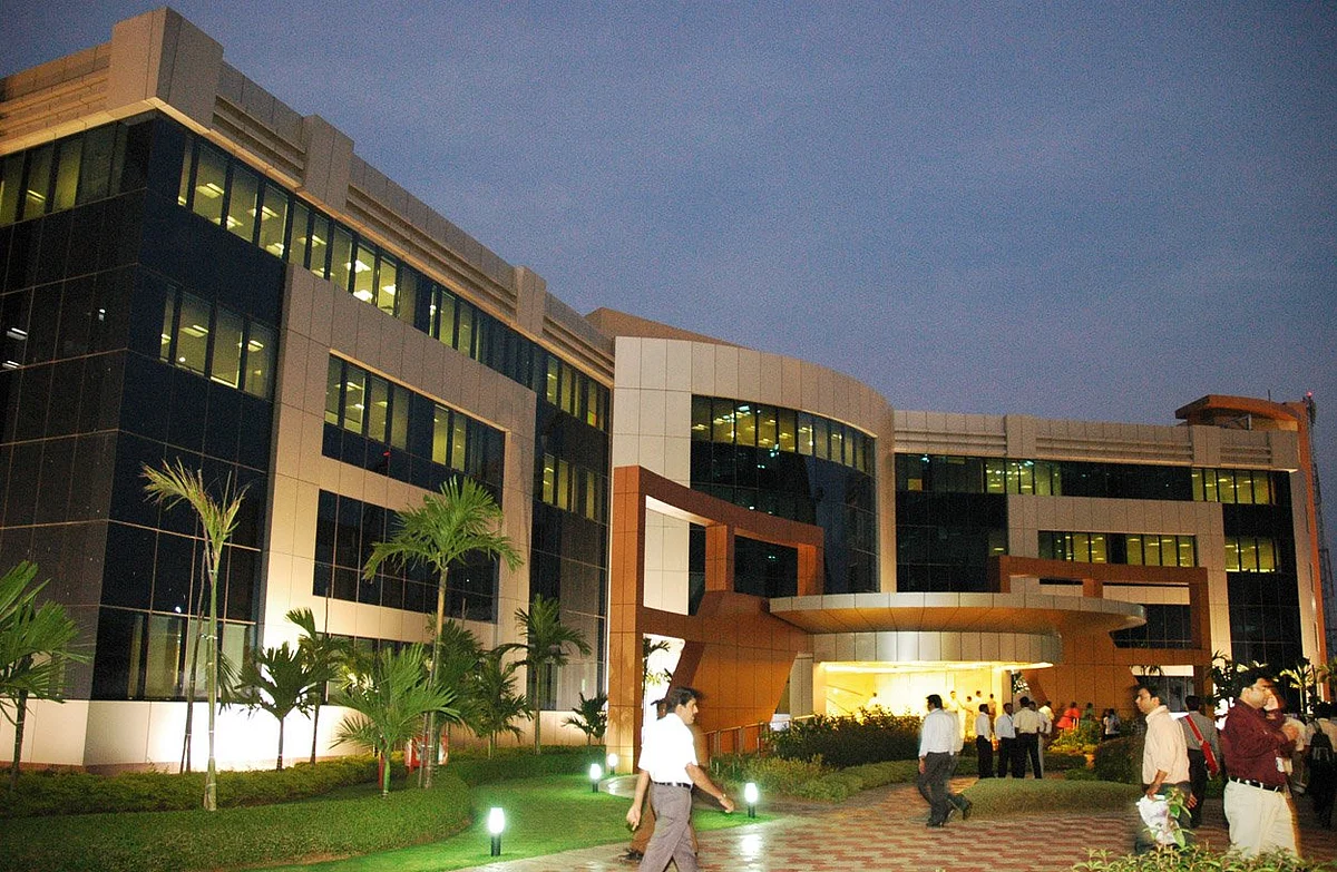 Cognizant’s office in Chennai. The company's headcount decreased by 7,100 YoY in Q4.