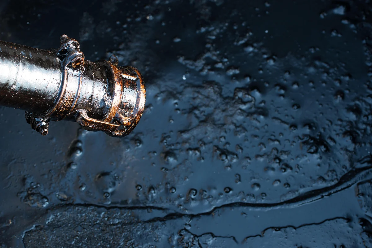 Crude Oil from Oil well