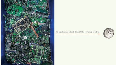 Urban mining: Lift cover for your next ring Urban mining: Lift cover for your next ring