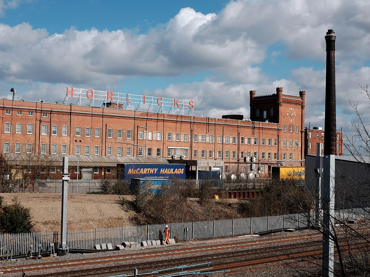 The original Horlicks factory in Slough, United Kingdom