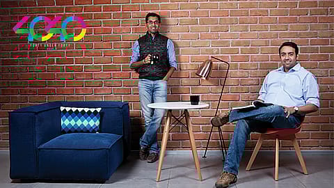 Rajiv Srivatsa and Ashish Goel, co-founders of Urban Ladder