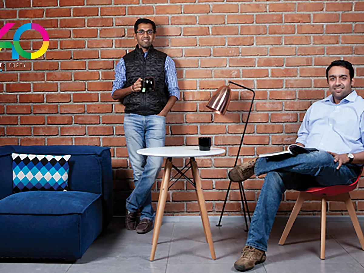 Rajiv Srivatsa and Ashish Goel, co-founders of Urban Ladder