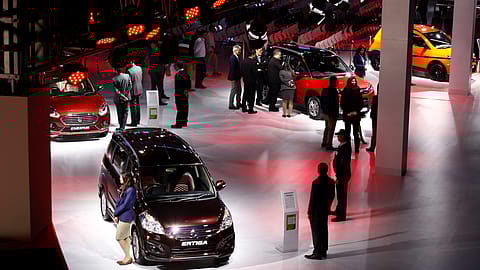 Maruti Suzuki pavilion at the Auto Expo 2018, Greater Noida