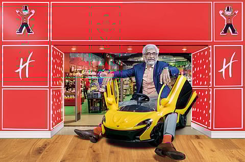 Darshan Mehta, CEO of Reliance Brands,at a Hamleys store in Gurugram.