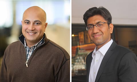 Vish Makhijani, CEO (left) and Ishan Gupta, MD, India (right) 
