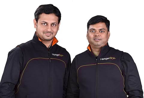 Sandipan Mitra and Uttam Kumar of HungerBox