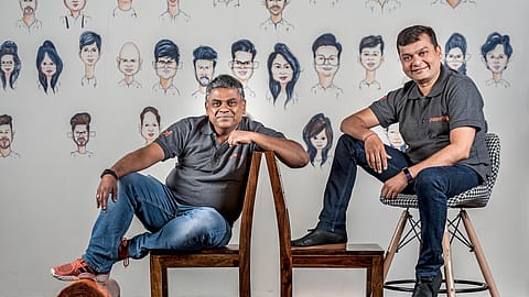 Ambareesh Murty, co-founder and chief executive (left); and Ashish Shah, co-founder and chief operating officer, Pepperfry 
