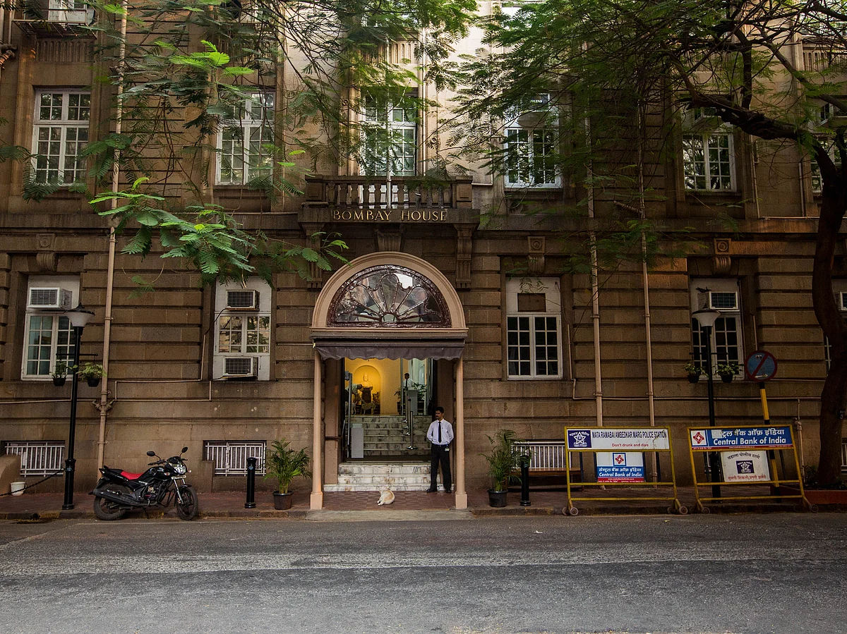 Bombay House, the headquarters of the Tata group.