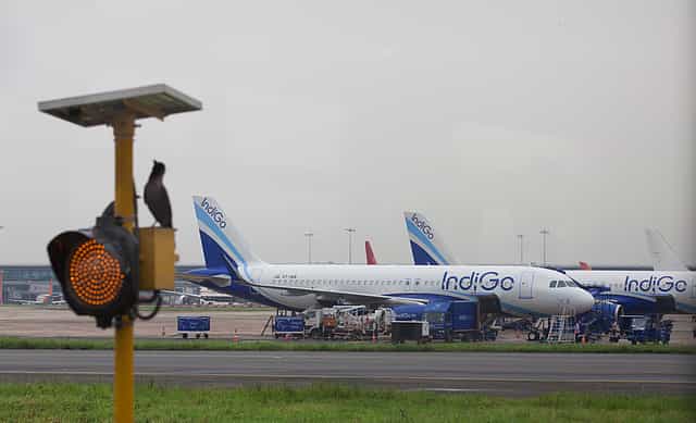 Why are airline stocks SpiceJet and IndiGo down today?