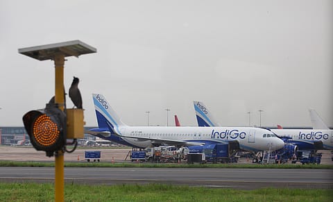 IndiGo, SpiceJet shares fall up to 3% in opening deals on Wednesday.