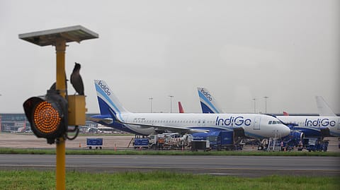 IndiGo, SpiceJet shares fall up to 3% in opening deals on Wednesday.