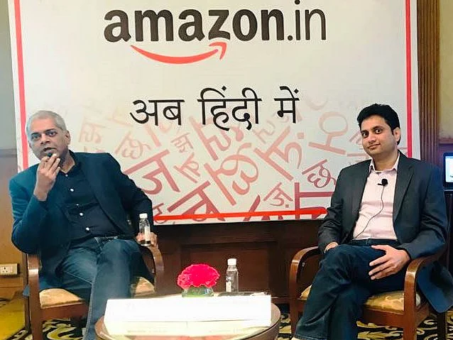 Manish Tiwary, vice president, category management, Amazon India and Kishore Thota, director, customer experience and marketing.
