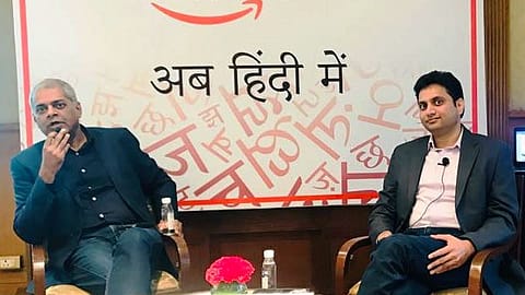 Manish Tiwary, vice president, category management, Amazon India and Kishore Thota, director, customer experience and marketing.