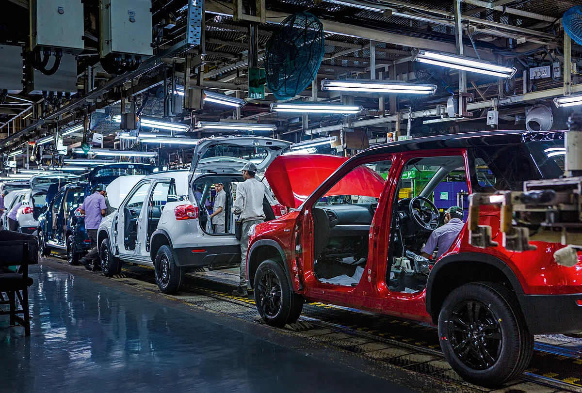 Maruti Suzuki plant at Gurugram.&nbsp; &nbsp;  &nbsp;