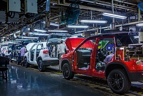 Maruti Suzuki plant at Gurugram.&nbsp; &nbsp;  &nbsp;