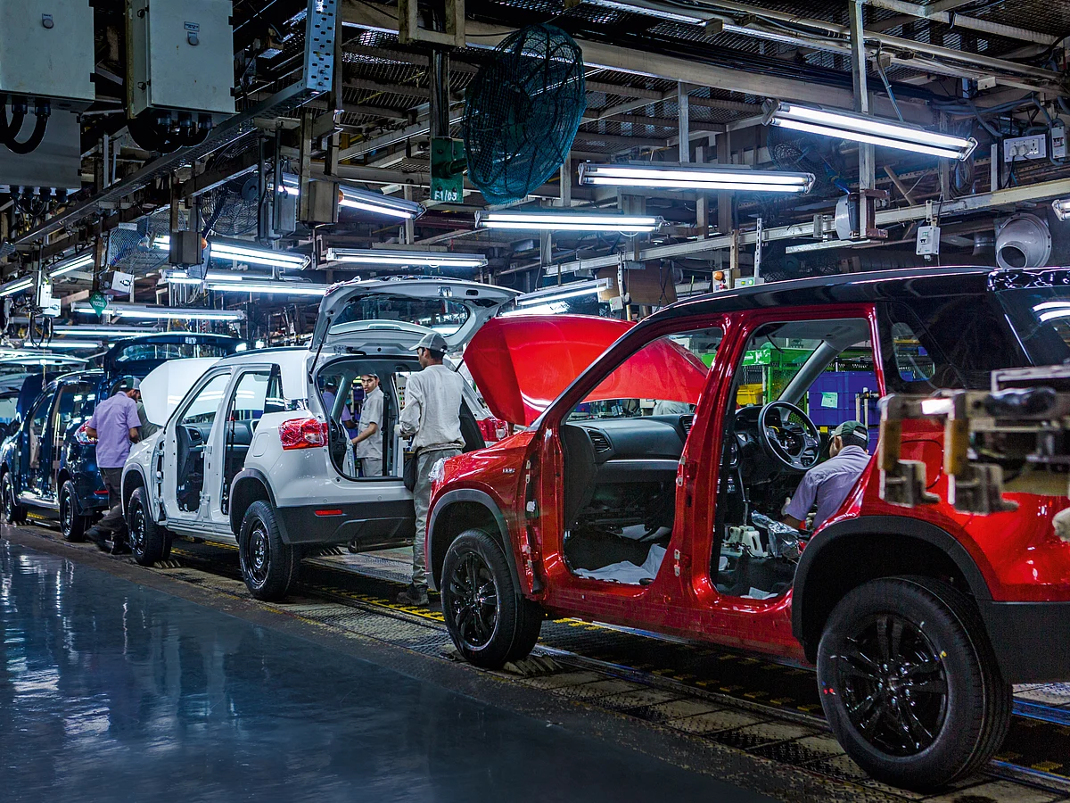 Maruti Suzuki plant at Gurugram.&nbsp; &nbsp;  &nbsp;