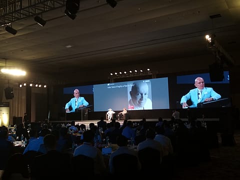 Mark Mobius at Morningstar Investment Conference in Mumbai on Tuesday.