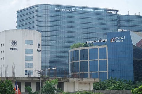 Financial institutions in Bandra Kurla Complex, Maharshtra.