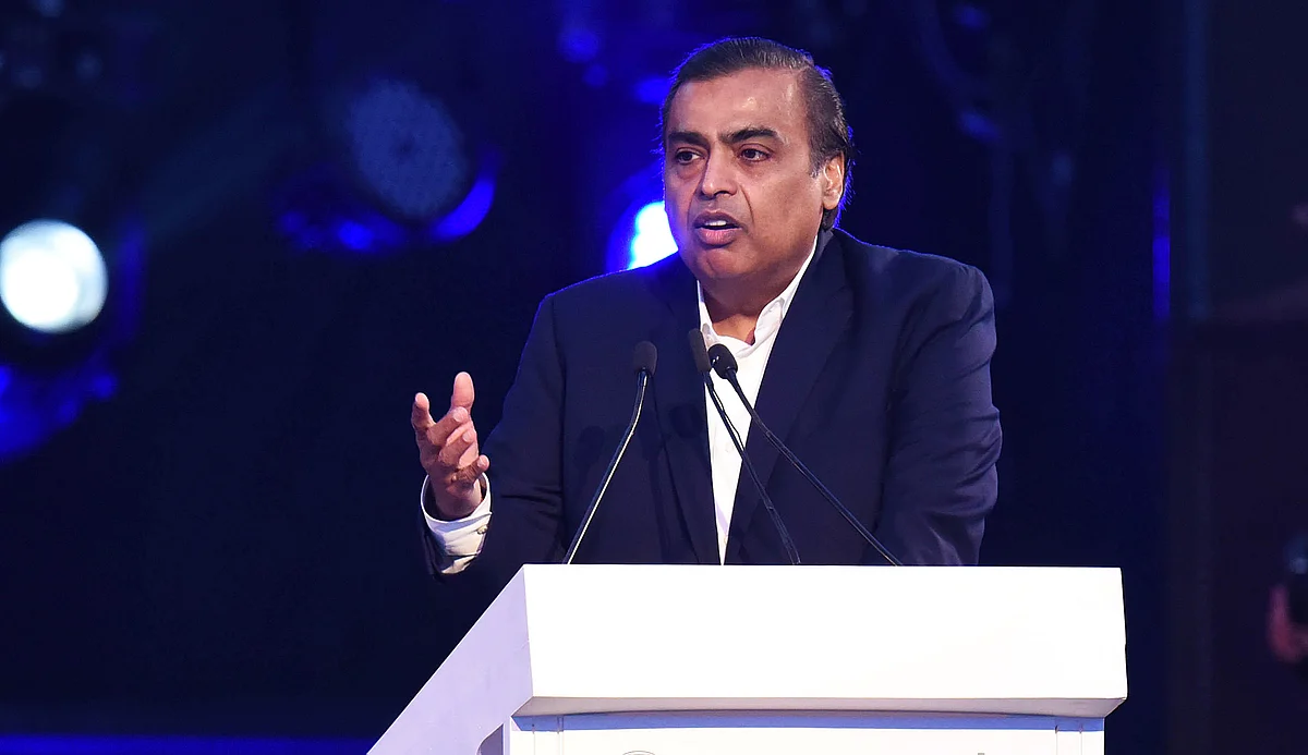 Reliance Industries chairman Mukesh Ambani 
