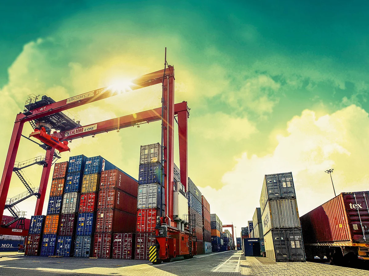  Allcargo’s container freight station in Chennai.